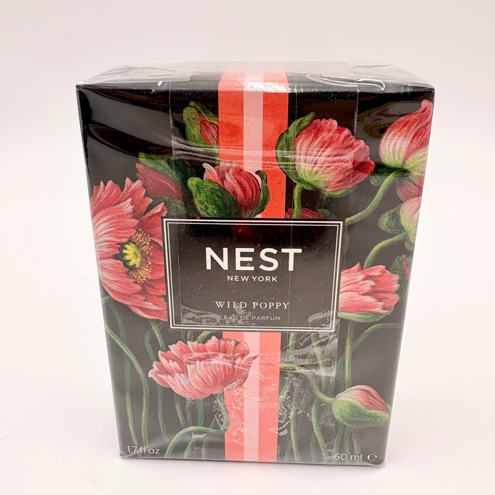 Nest New York Wild Poppy Eau de Parfum 1.7 fl oz 50 ml NIB Sealed Floral Spray
